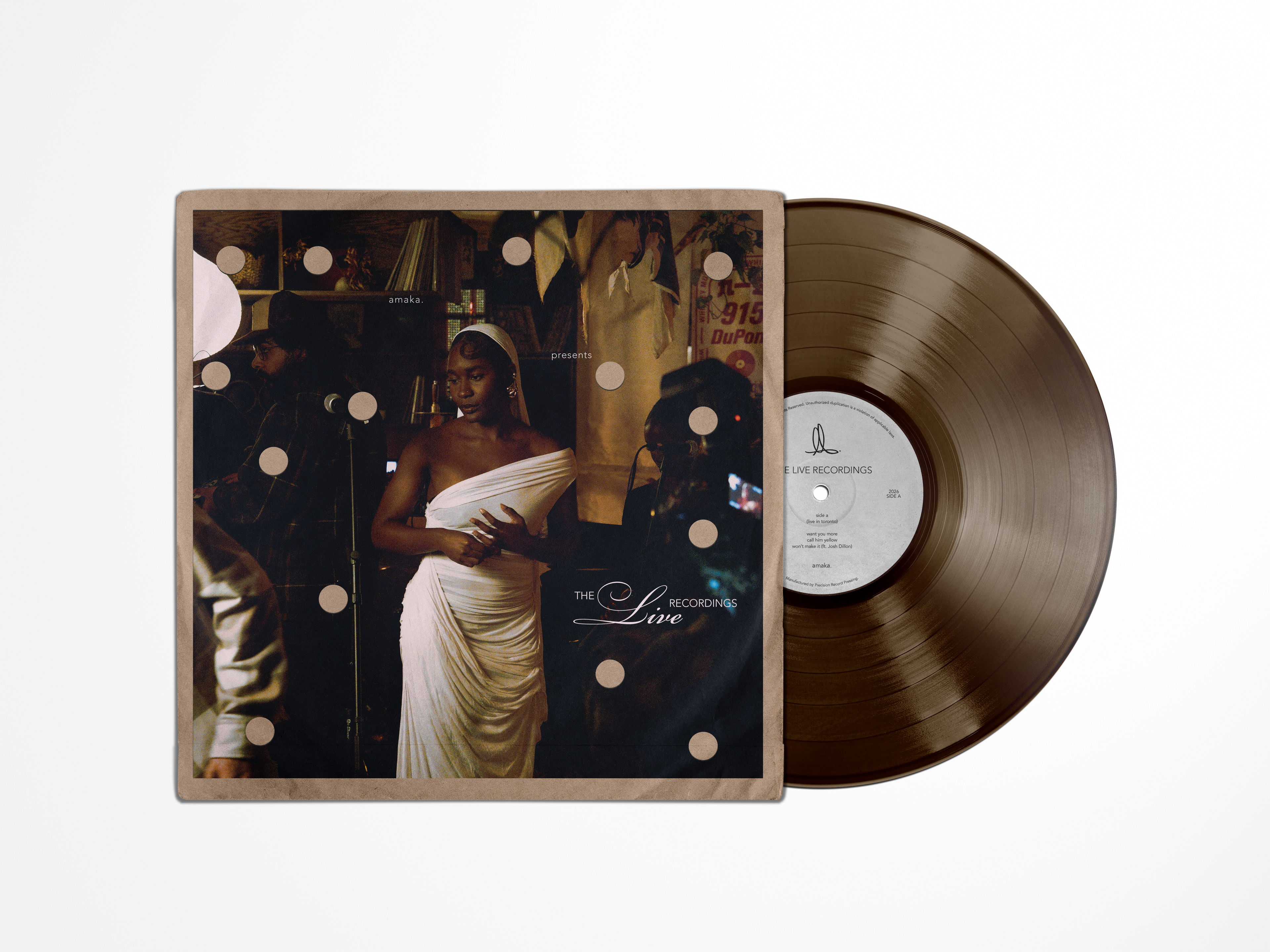 *Preorder* want you more - 5 Year Anniversary Vinyl (Brown Transparent)
