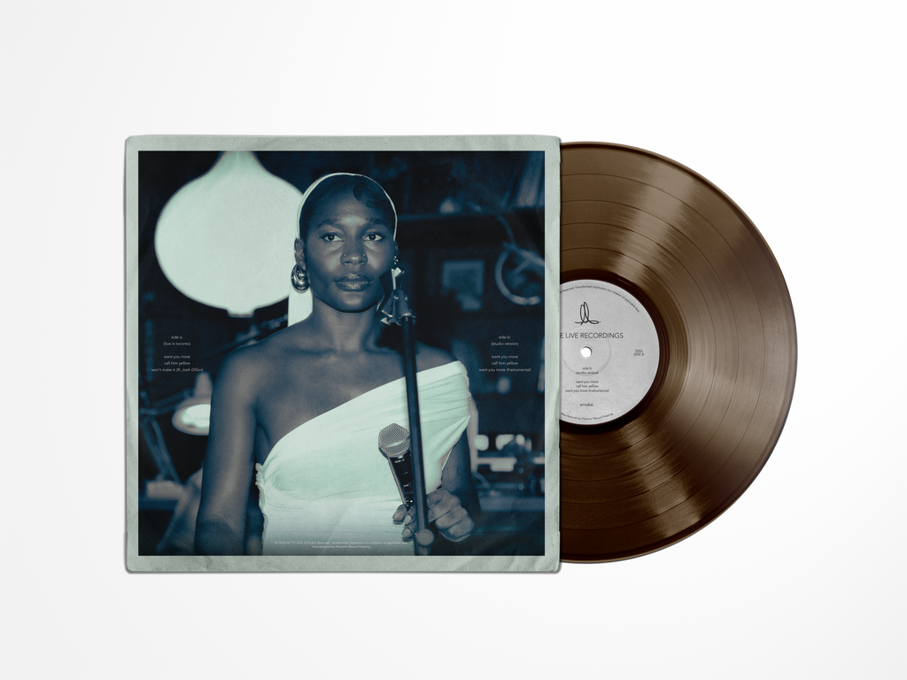 *Preorder* want you more - 5 Year Anniversary Vinyl (Brown Transparent)
